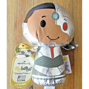 CYBORG Justice League Limited Edition Itty Bitty Itty Bittys Plush Toy NWT‎